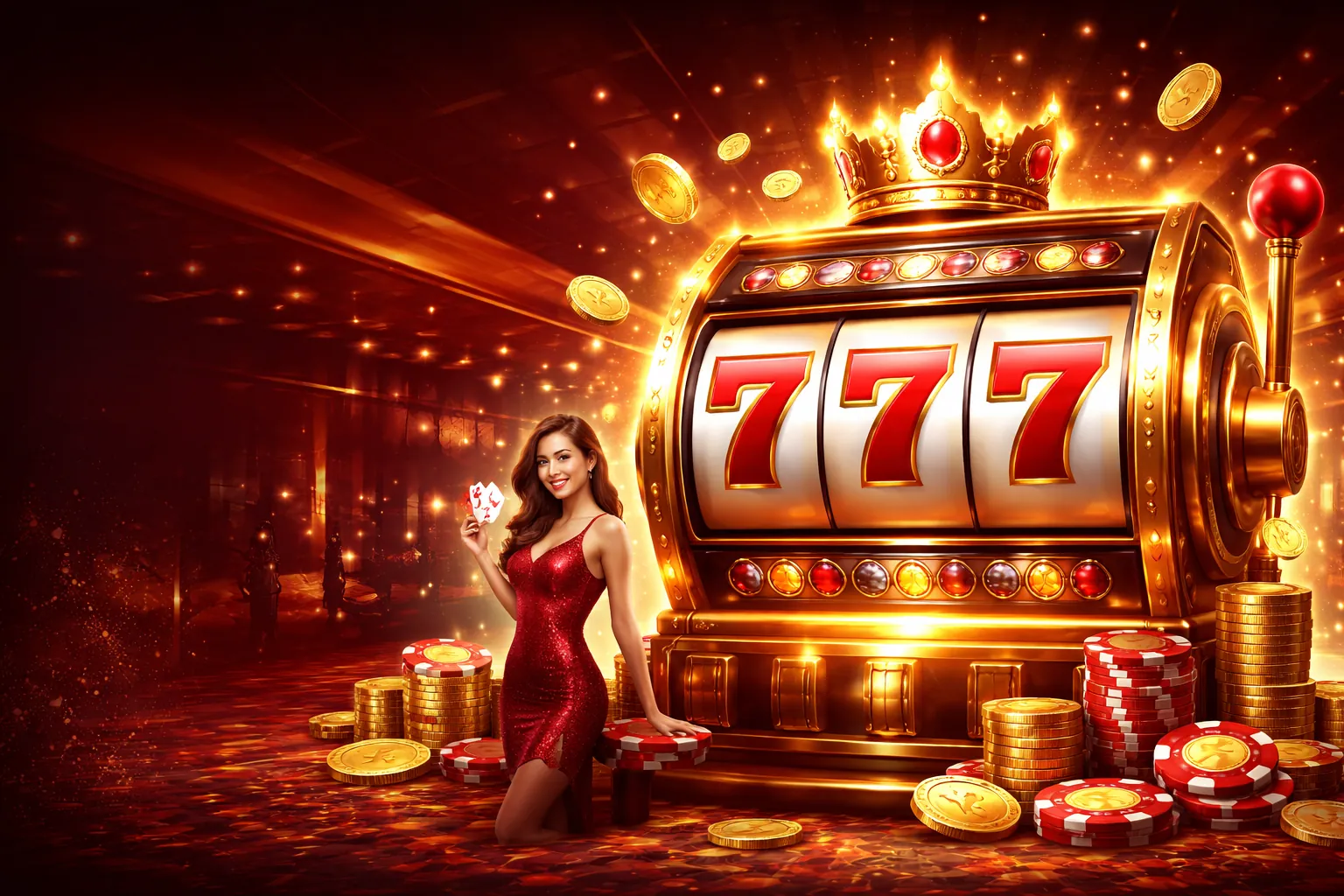Hình ảnh chính của trang slot game fcb8 win với các biểu tượng quay hũ